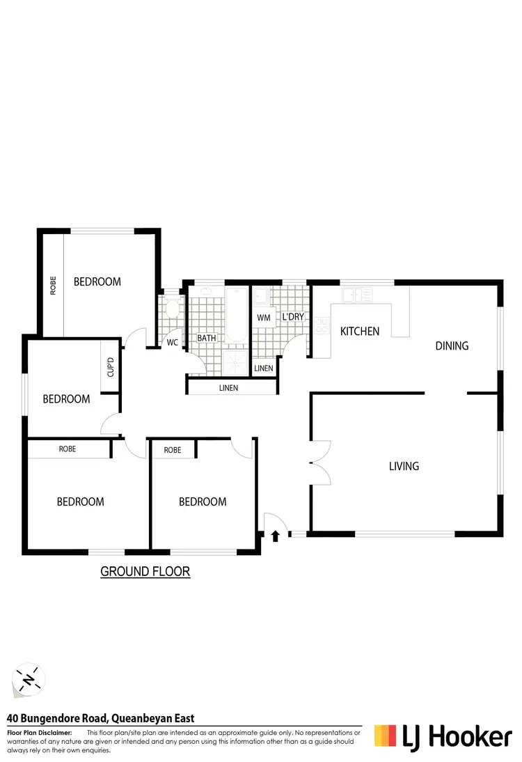Floorplan of Homely house listing, 40 Bungendore Road, Queanbeyan East NSW 2620