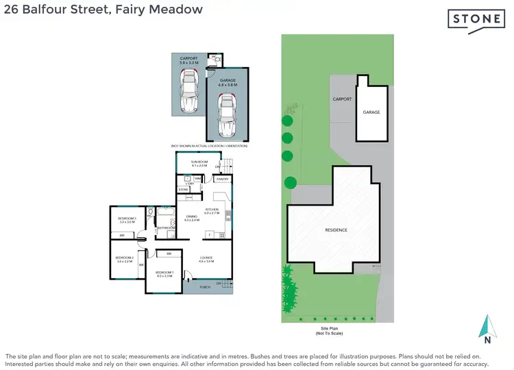 Floorplan of Homely house listing, 26 Balfour Street, Fairy Meadow NSW 2519