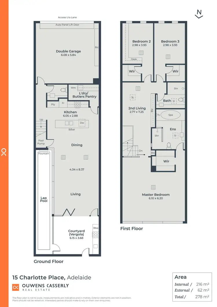Floorplan of Homely house listing, 15 Charlotte Place, Adelaide SA 5000