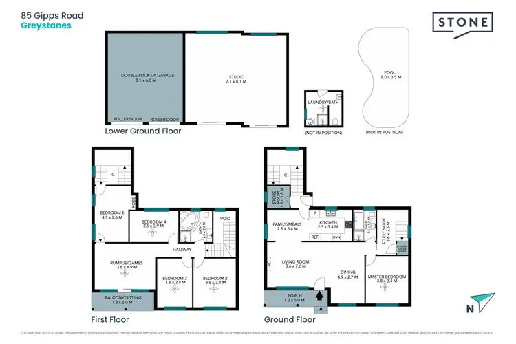 Floorplan of Homely house listing, 85 Gipps Road, Greystanes NSW 2145