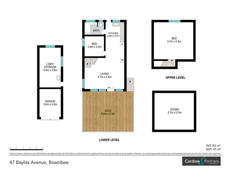 Floorplan of Homely house listing, 47 Bayliss Avenue, Boambee NSW 2450