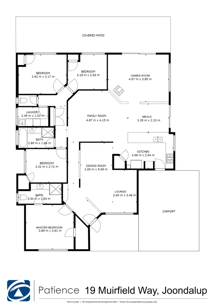 Floorplan of Homely house listing, 19 Muirfield Way, Joondalup WA 6027