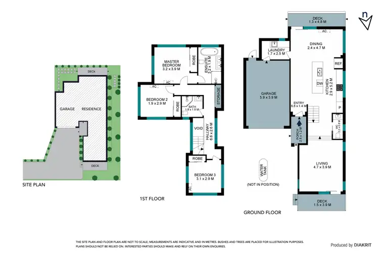 Floorplan of Homely townhouse listing, 21A Bonnie Doone Street, Briar Hill VIC 3088