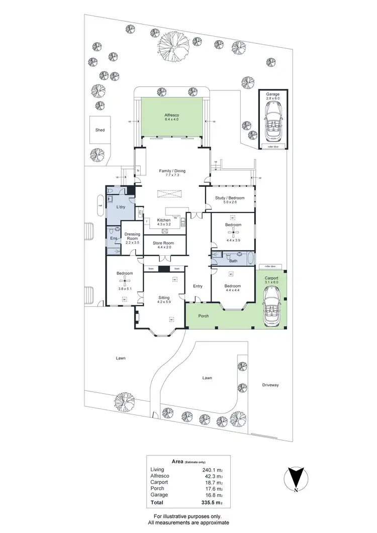 Floorplan of Homely house listing, 14 Briar Avenue, Medindie SA 5081