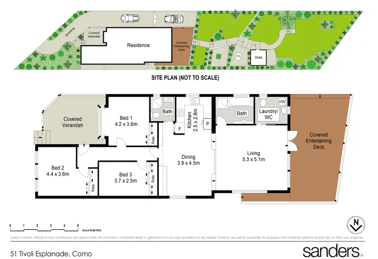 Floorplan of Homely house listing, 51 Tivoli Esplanade, Como NSW 2226
