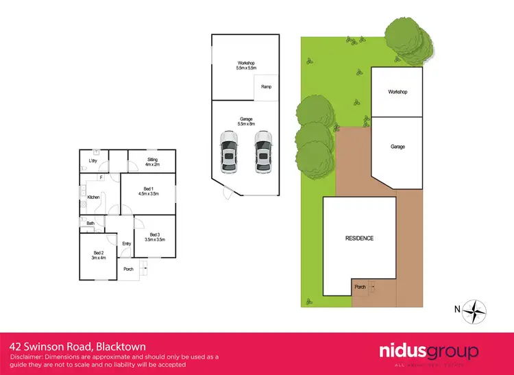 Floorplan of Homely house listing, 42 Swinson Road, Blacktown NSW 2148