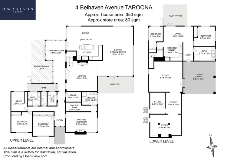 Floorplan of Homely house listing, 4 Belhaven Avenue, Taroona TAS 7053
