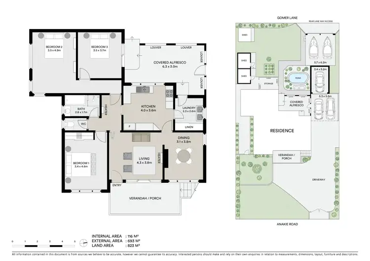 Floorplan of Homely house listing, 117 Anakie Road, Bell Post Hill VIC 3215