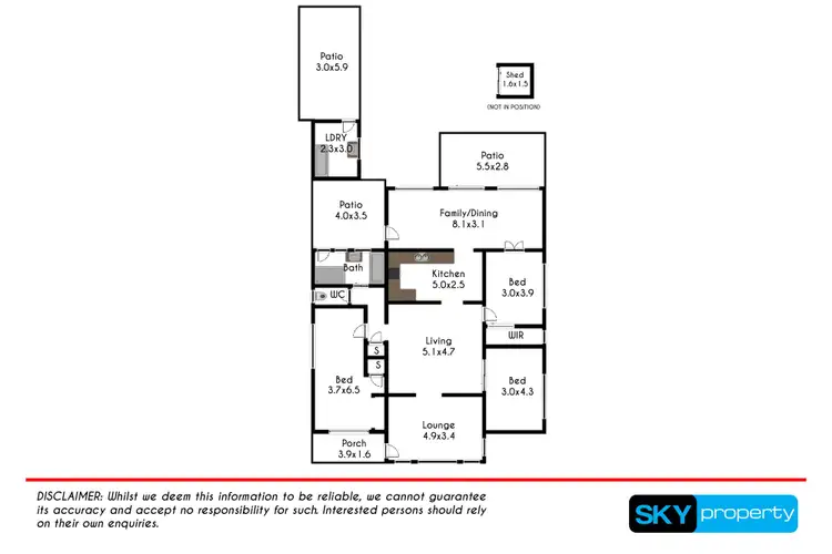 Floorplan of Homely house listing, 58 Charles Street, Blacktown NSW 2148