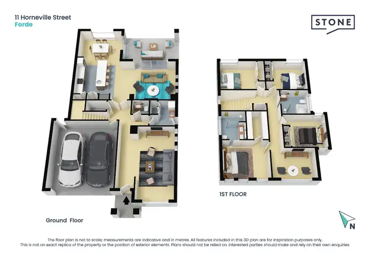 Floorplan of Homely house listing, 11 Horneville Street, Forde ACT 2914