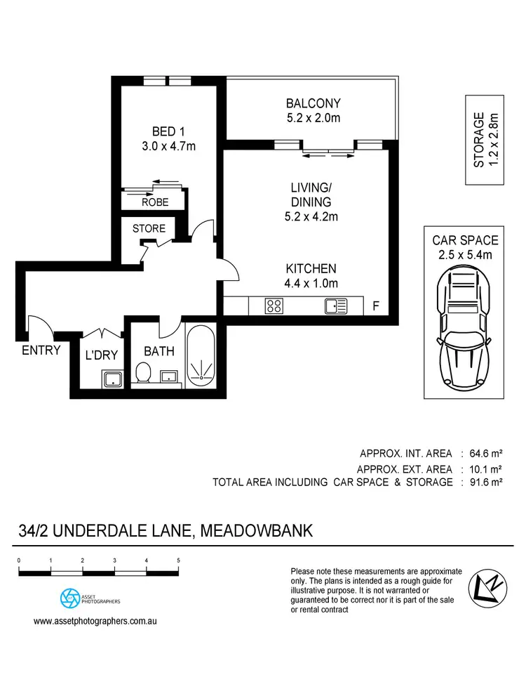 Floorplan of Homely apartment listing, 34/2 Underdale Lane, Meadowbank NSW 2114