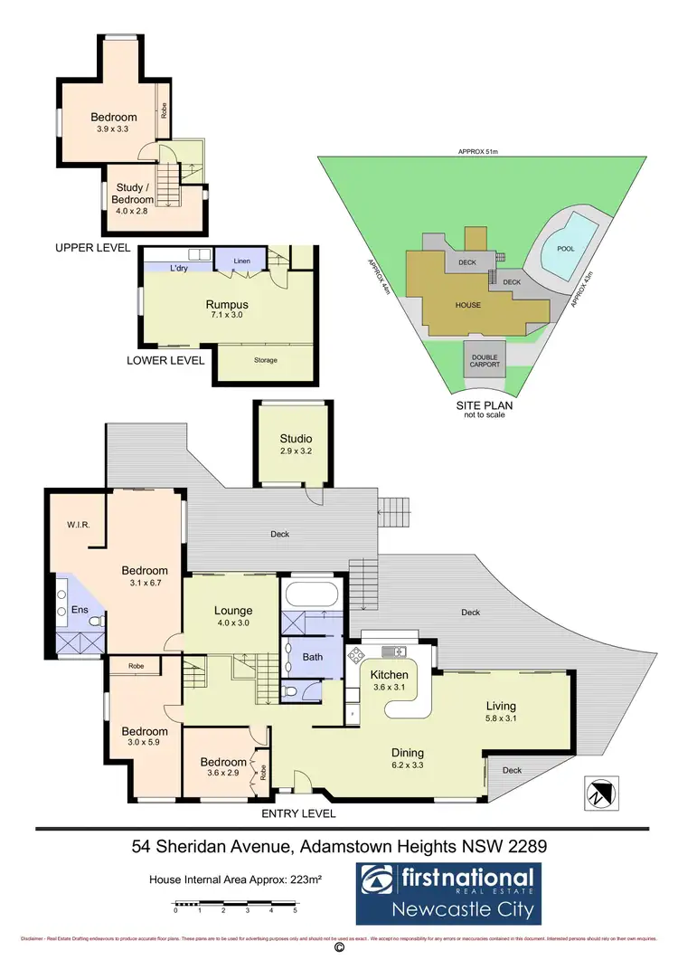 Floorplan of Homely house listing, 54 Sheridan Avenue, Adamstown Heights NSW 2289