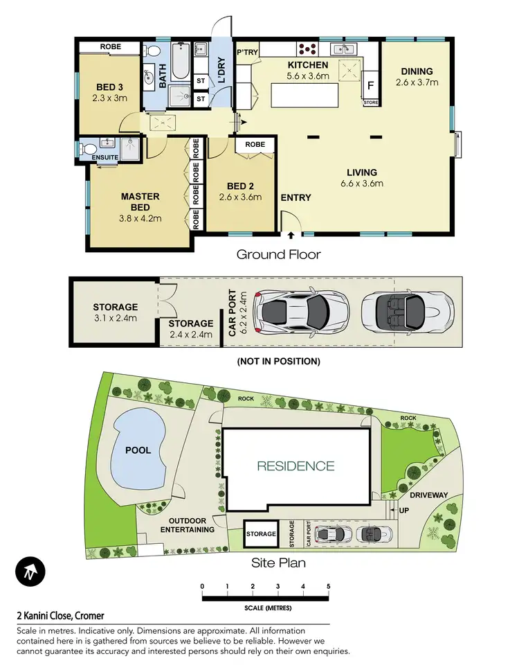 Floorplan of Homely house listing, 2 Kanini Close, Cromer NSW 2099