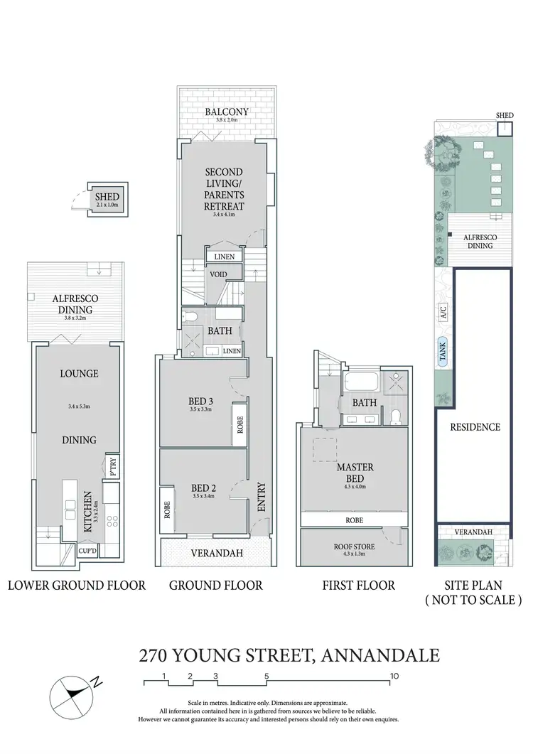 Floorplan of Homely house listing, 270 Young Street, Annandale NSW 2038