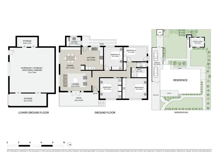 Floorplan of Homely house listing, 213 Midson Road, Epping NSW 2121
