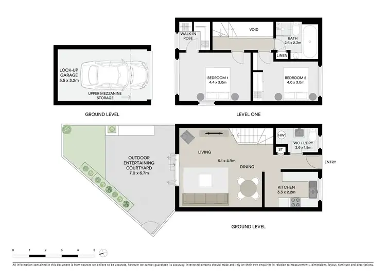 Floorplan of Homely townhouse listing, 18/140 Crimea Road, Marsfield NSW 2122