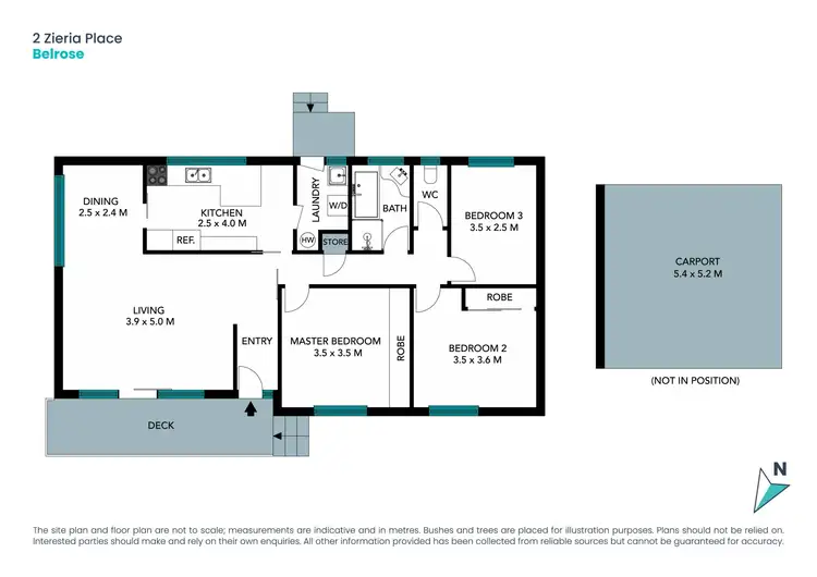 Floorplan of Homely house listing, 2 Zieria Place, Belrose NSW 2085