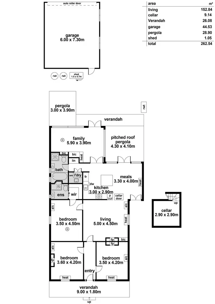 Floorplan of Homely house listing, 19 Seventh Avenue, St Peters SA 5069