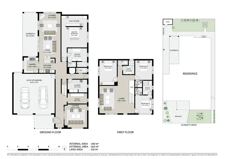 Floorplan of Homely house listing, 11 Scarlet Drive, Lake Gardens VIC 3355