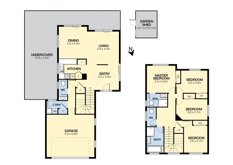 Floorplan of Homely house listing, 4 Wareham Court, Hillside VIC 3037