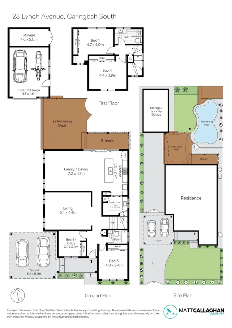 Floorplan of Homely house listing, 23 Lynch Avenue, Caringbah South NSW 2229