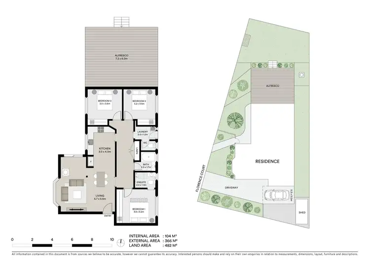 Floorplan of Homely townhouse listing, 9 Florence Court, Brown Hill VIC 3350