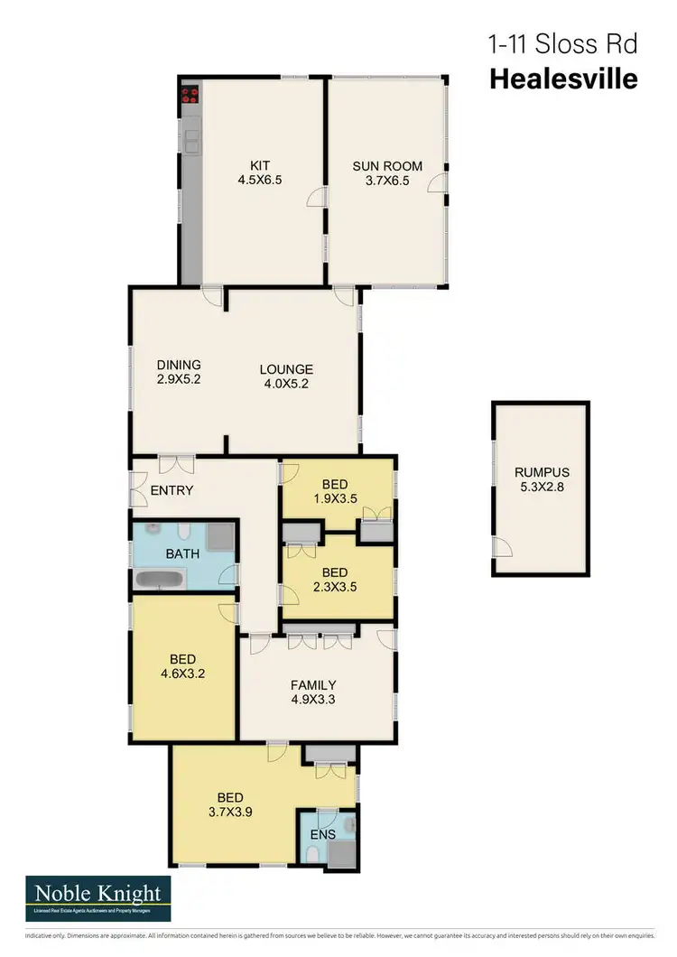 Floorplan of Homely house listing, 1-11 Sloss Road, Healesville VIC 3777
