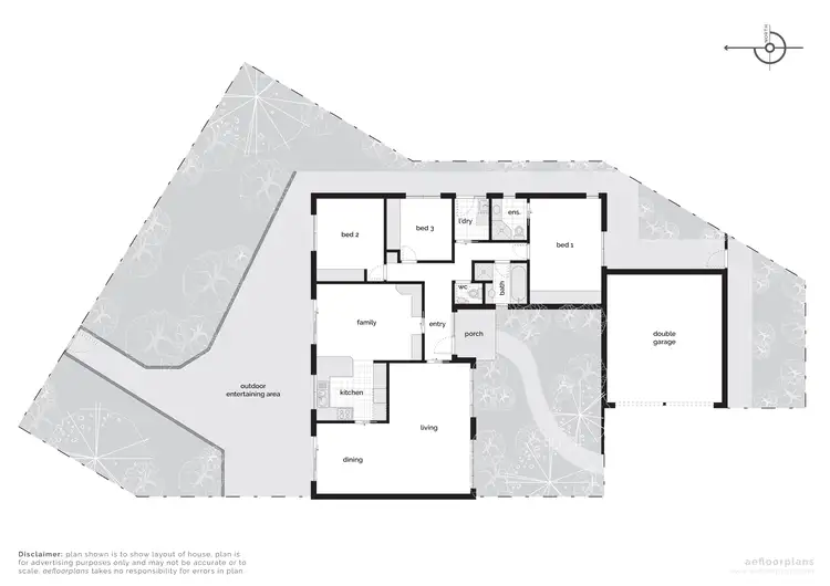 Floorplan of Homely townhouse listing, 2/1 Lane Poole Place, Yarralumla ACT 2600