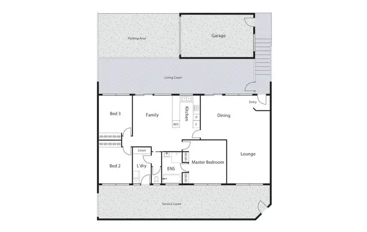Floorplan of Homely house listing, 4 Kemp Close, Swinger Hill ACT 2606