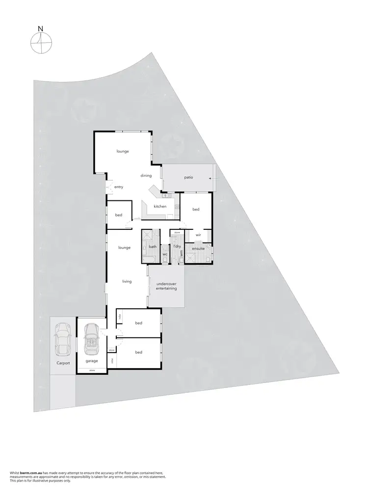 Floorplan of Homely house listing, 32 Tungun Street, Narrabundah ACT 2604