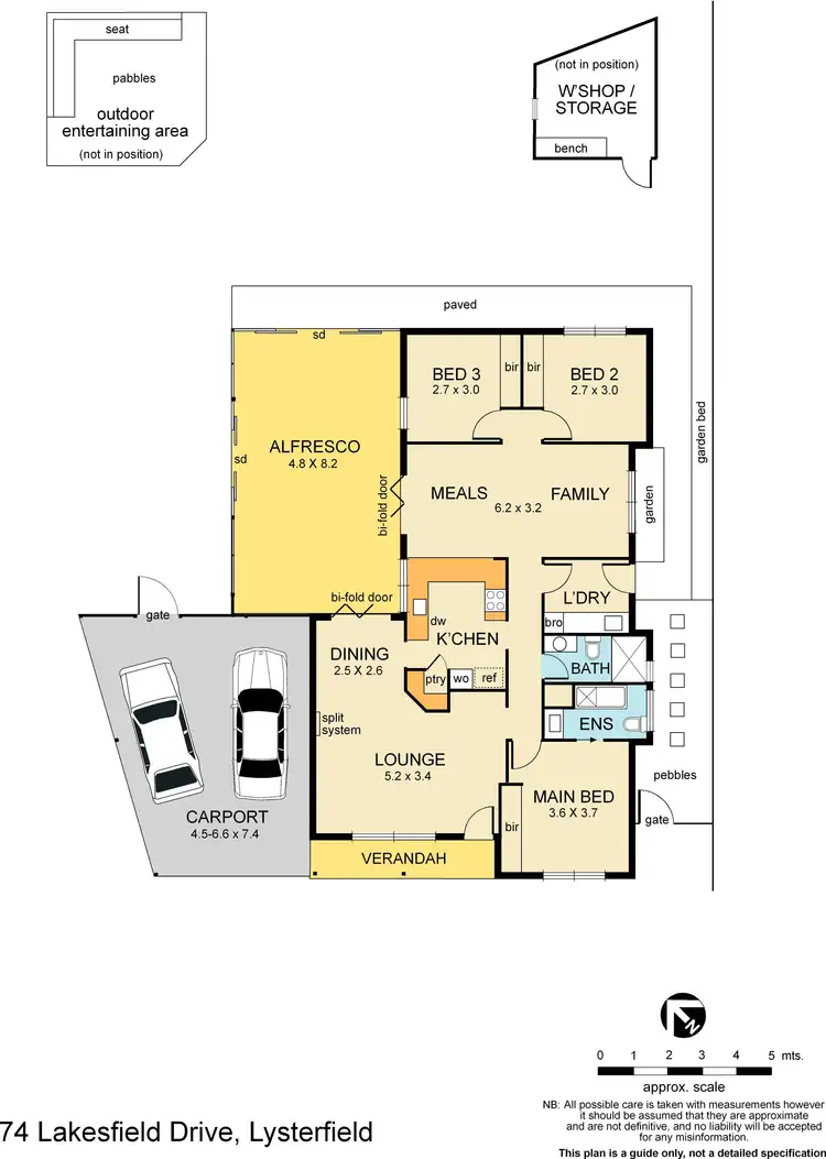 Floorplan of Homely house listing, 74 Lakesfield Drive, Lysterfield VIC 3156
