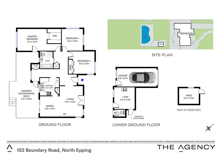 Floorplan of Homely house listing, 153 Boundary Road, North Epping NSW 2121