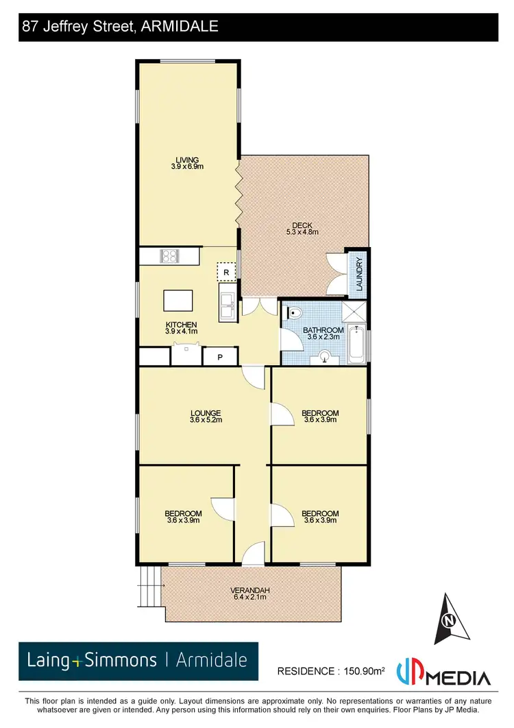 Floorplan of Homely house listing, 87 Jeffrey Street, Armidale NSW 2350