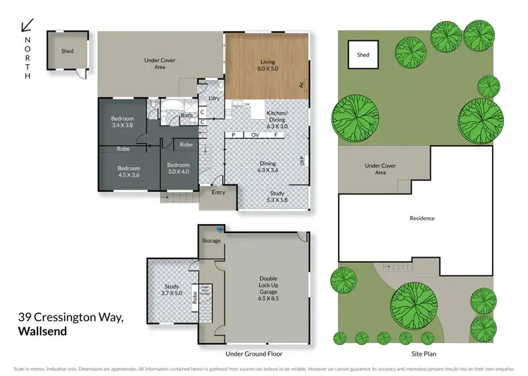 Floorplan of Homely house listing, 39 Cressington Way, Wallsend NSW 2287