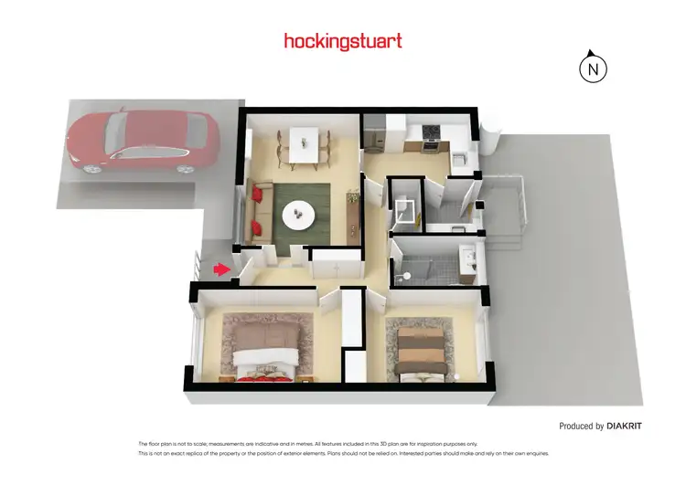 Floorplan of Homely villa listing, 2/4 Fir Street, Blackburn VIC 3130