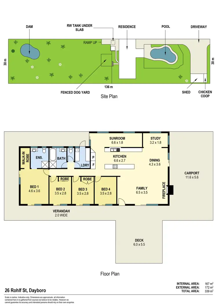 Floorplan of Homely house listing, 26 Rohlf Street, Dayboro QLD 4521
