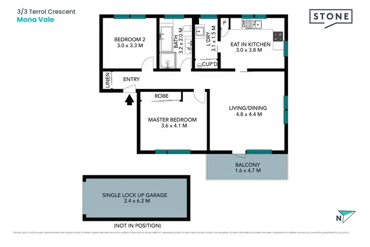Floorplan of Homely apartment listing, 3/3 Terrol Crescent, Mona Vale NSW 2103
