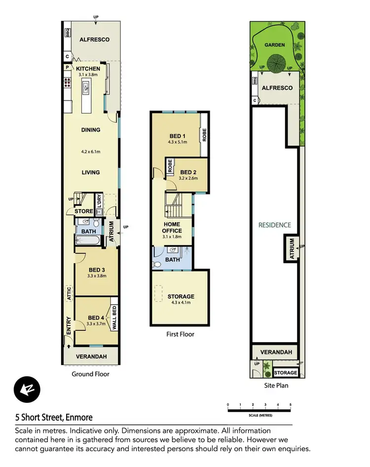 Floorplan of Homely house listing, 5 Short Street, Enmore NSW 2042