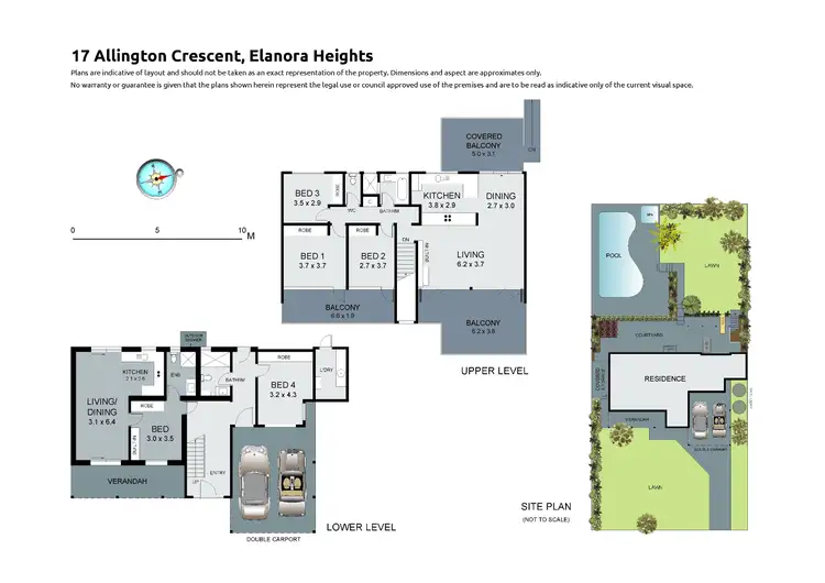 Floorplan of Homely house listing, 17 Allington Crescent, Elanora Heights NSW 2101