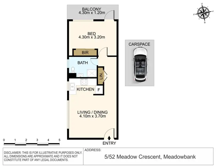 Floorplan of Homely apartment listing, 5/52 Meadow Crescent, Meadowbank NSW 2114