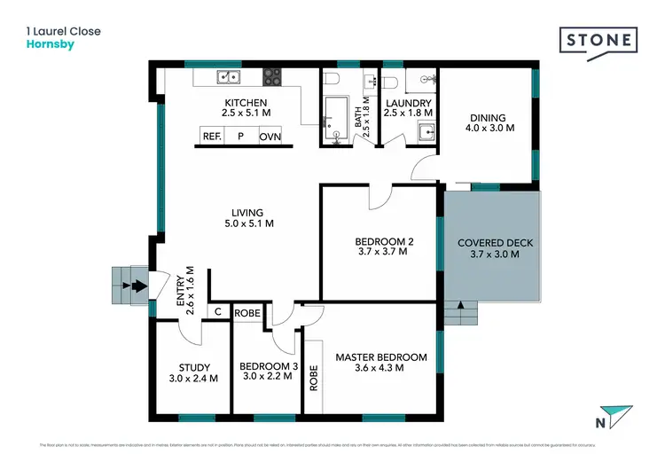 Floorplan of Homely house listing, 1 Laurel Close, Hornsby NSW 2077