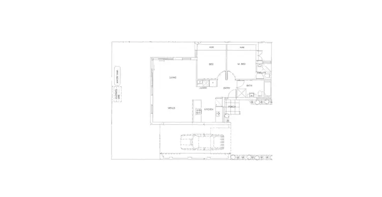 Floorplan of Homely unit listing, 2/12 Brennan Court, Altona Meadows VIC 3028