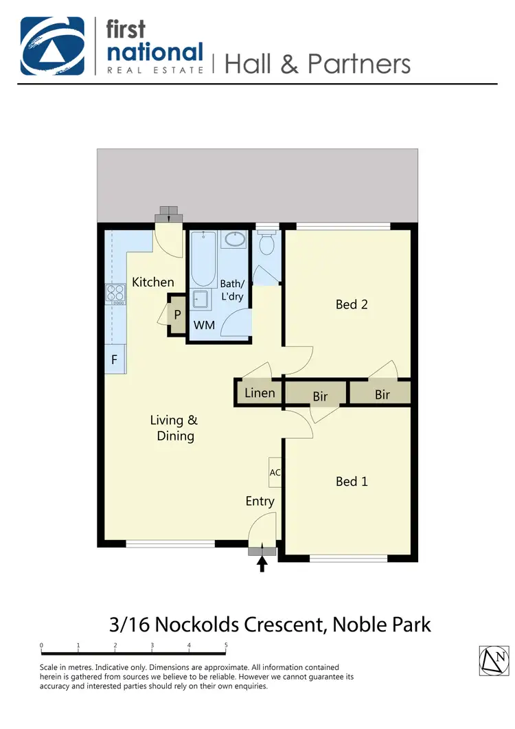 Floorplan of Homely unit listing, 3/16 Nockolds Crescent, Noble Park VIC 3174