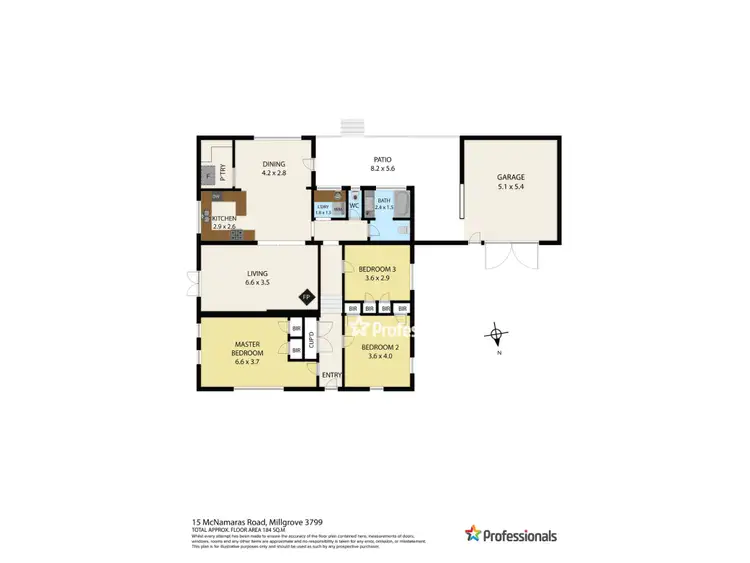 Floorplan of Homely house listing, 15 Mcnamaras Road, Millgrove VIC 3799