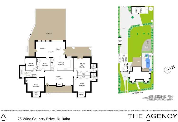 Floorplan of Homely house listing, 75 Wine Country Drive, Nulkaba NSW 2325