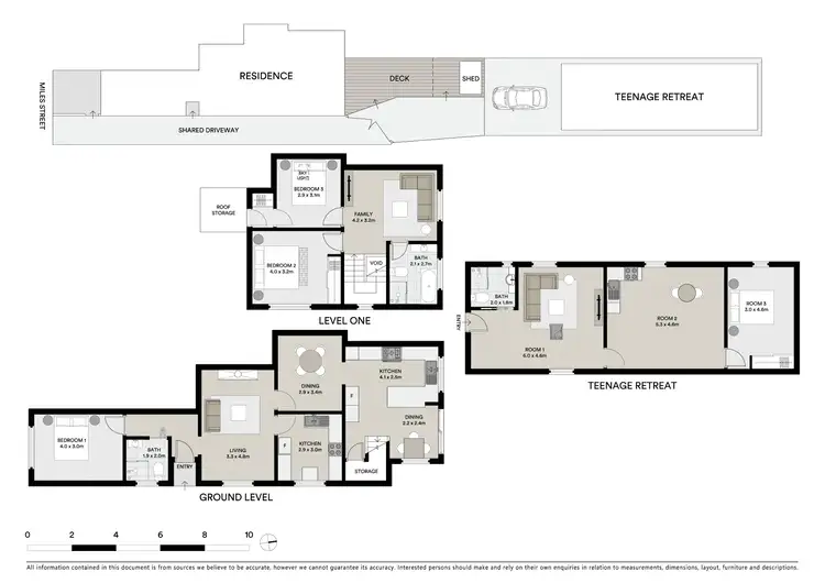 Floorplan of Homely semi-detached listing, 36 Miles Street, Mascot NSW 2020