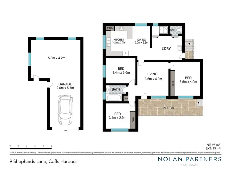 Floorplan of Homely house listing, 9 Shephards Lane, Coffs Harbour NSW 2450