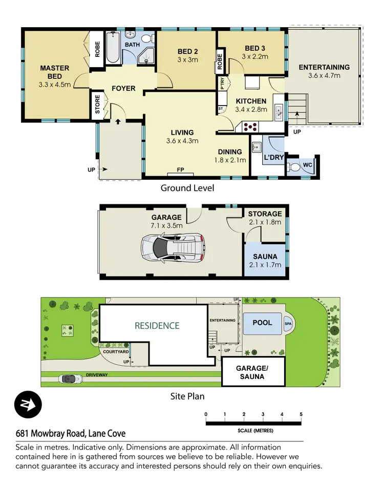 Floorplan of Homely house listing, 681 Mowbray Road, Lane Cove NSW 2066