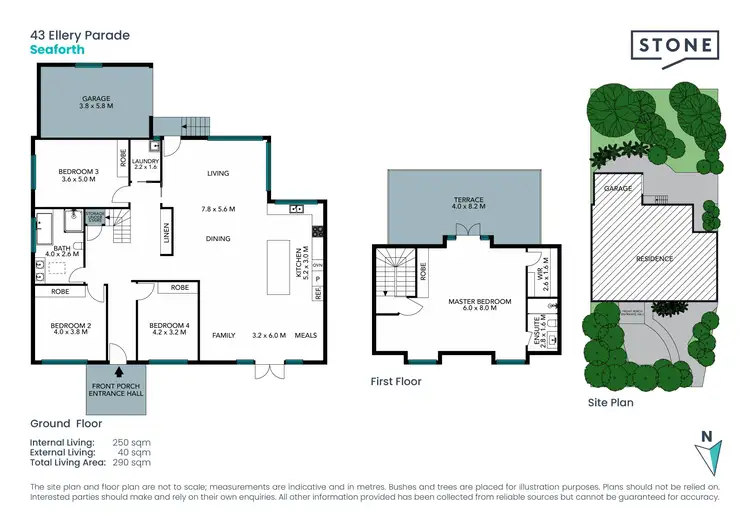 Floorplan of Homely house listing, 43 Ellery Parade, Seaforth NSW 2092