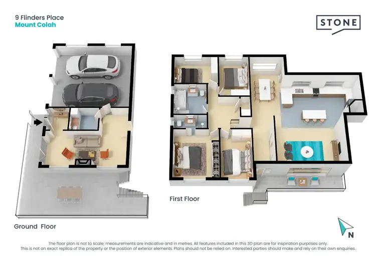 Floorplan of Homely house listing, 9 Flinders Place, Mount Colah NSW 2079